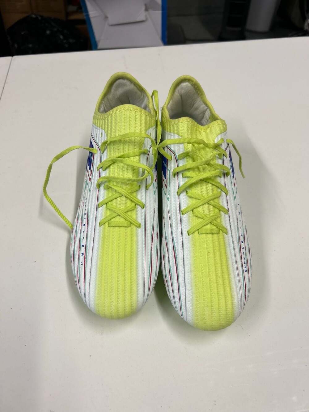 New Lotto SOLISTA 200 VIII FG Soccer Cleats White Senior 8,
